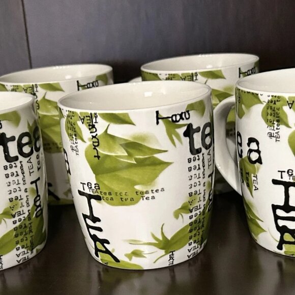 Konitz Tea, Milk, Coffee Mugs, Set of 9, 3 different designs - Picture 3 of 5